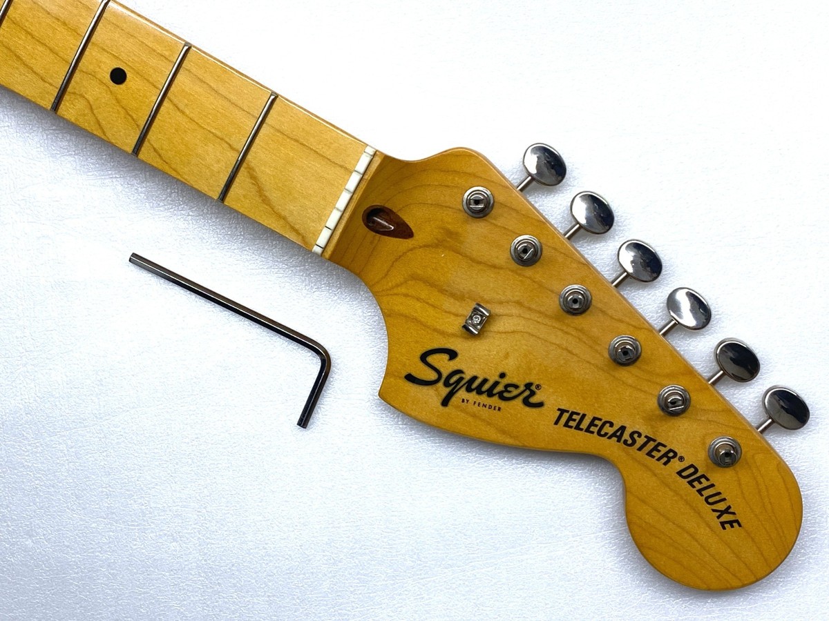 Squier by fender Telecaster メイプルネック REAL Fender Squier Telecaster Deluxe Neck w/STRAT HEEL Maple