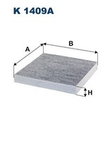 Filtron Filter, Innenraumluft K 1409A FüR Hyundai KIA