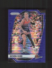 2024 Panini Prizm WNBA #11 Natasha Cloud Blue Pulsar Prizms #/199