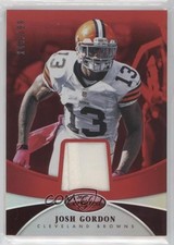 2013 Certified Materials Mirror Red 144/199 Josh Gordon #50 no9