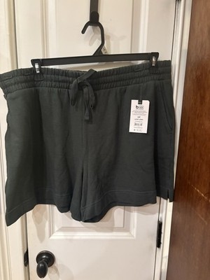 NWT Women s Size 1X (16W-18W) Dark Aloe Color Shorts Terra & Sky Sky WR