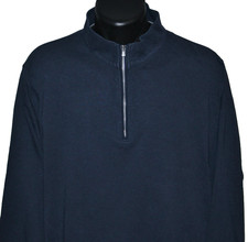 NICE Peter Millar Crown Soft Lightweight 100 Cotton 1/4 Zip XL, No Club Logos