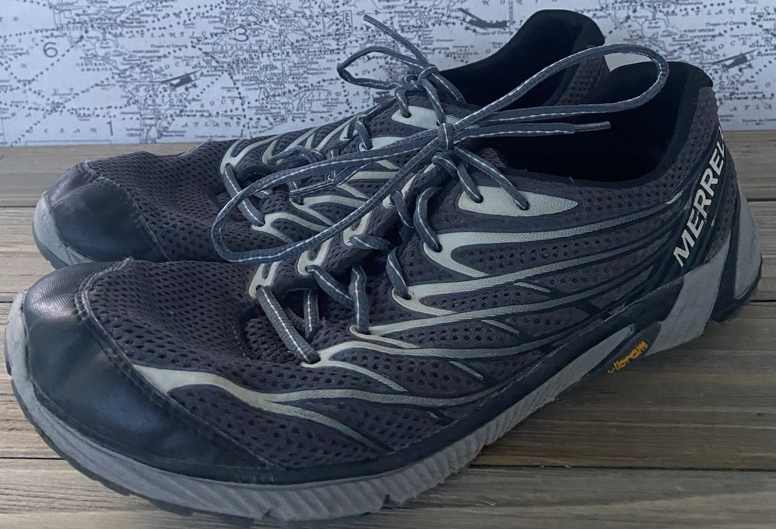 Blackbark Grigio Merrell Uomo 10 Atletica Escursionismo Passeggio Corsa