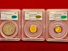 Pan-Pac original set 3 piece CAC  with box of issue