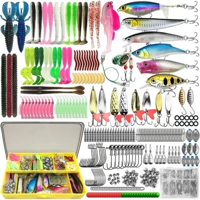 Angelköder Set Multi Köder Set für Forelle Hecht Barsch Tackle Box Ausrüstung Sammlung