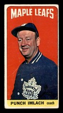 1964 Topps #45 Punch Imlach CO G/VG X3417119