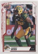 2020 Upper Deck CFL Red 67/165 Larry Dean #163 0nr3