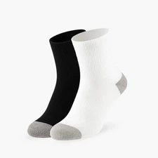 3-12 Pairs Mens Solid Cotton Sports Athletic Work Ankle Socks Size 9-11 10-13