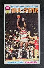 1976-77 Topps #133 Elvin All-Star - Hall of Fame - Washington Bullets  EX-NM