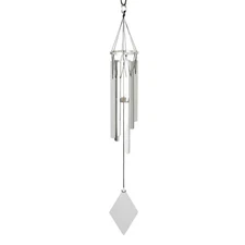 Woodstock Chimes Silver Flatstock Chime Wind Chime