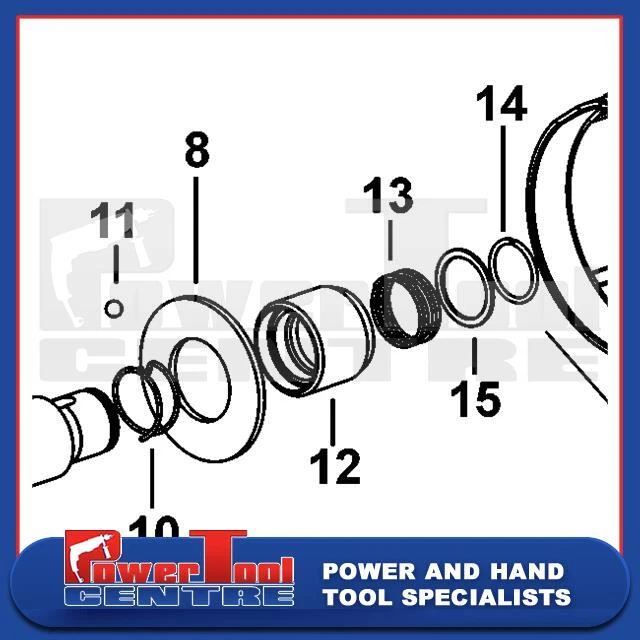 Dewalt impact 2024 chuck parts
