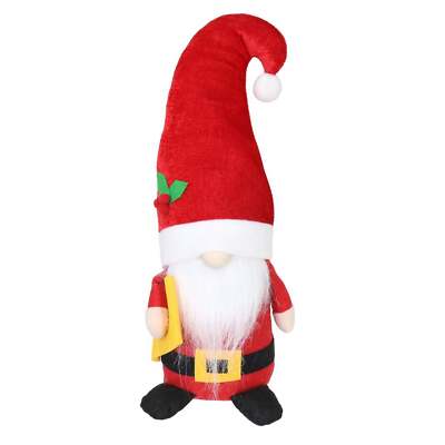 Plüsch Weihnachtsmann Gonk mit langer Mütze 35 cm