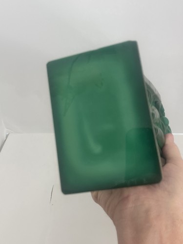 Vaso XL in vetro malachite con nudi - Foto 6 di 6