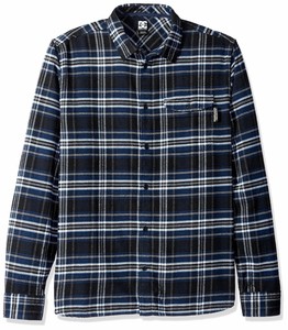 DC Mens Marsha Long Sleeve Flannel Shirt