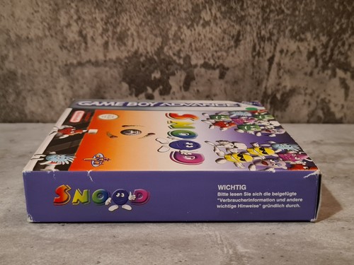 Nintendo Game Boy Advance Snood con embalaje original e instrucciones NOE - Imagen 4 de 10