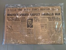 1927 NOV 25 THE DAILY TIMES HERALD *Final Edition* Newspaper Full Paper