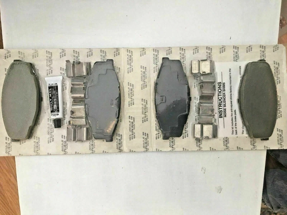 Kit de pastillas de freno de disco delanteras metálicas - Toyota años 80-90 - Envío gratuito - MF207K Foto 3 de 3