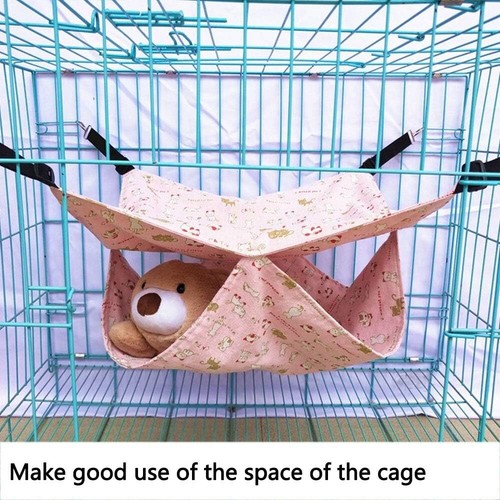 Mascota Pájaro Hurón Rata Ardilla Hamaca Colgante Jaula Nido Cama Casa Talla L - Imagen 5 de 12