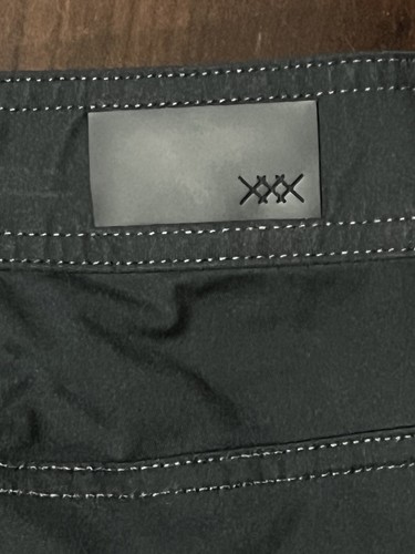 Rhone Hose Herren 36 schwarz Chino Commuter Slim Performance Golf Freizeit MÄNGEL - Bild 9 von 18