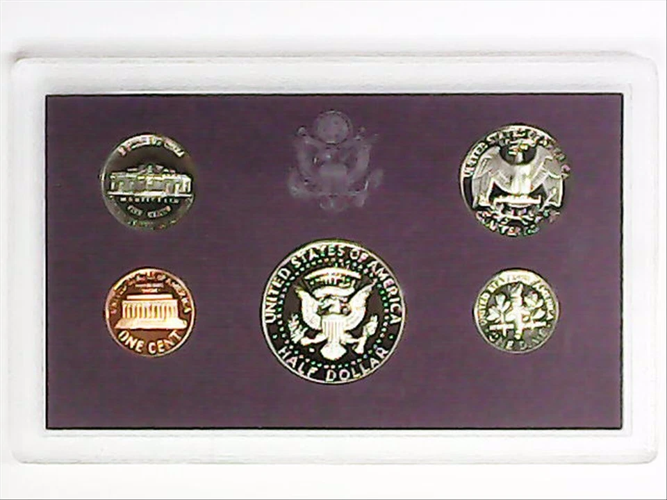 1987-S US Proof Mint Set 5 Coins CLAD 22soc0819 - Image 4 of 4