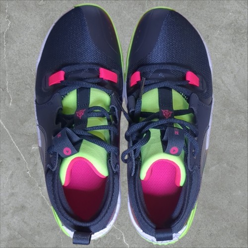 Scarpe da basket Nike Air Zoom Crossover 2 bambino 5,5 anni nero/lime FB2689 400 - Foto 5 di 6