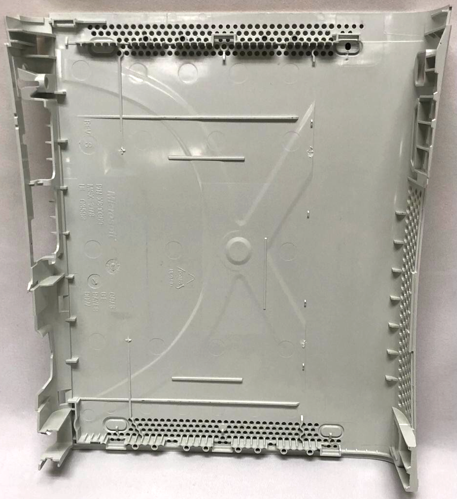 XBOW360 カセット OEM Microsoft Xbox 360 FAT White Housing BOTTOM PANEL Shell Cover