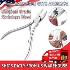 Toenail Clippers for Thick Ingrown Toe Nails Heavy Duty Precision Nail Scissor