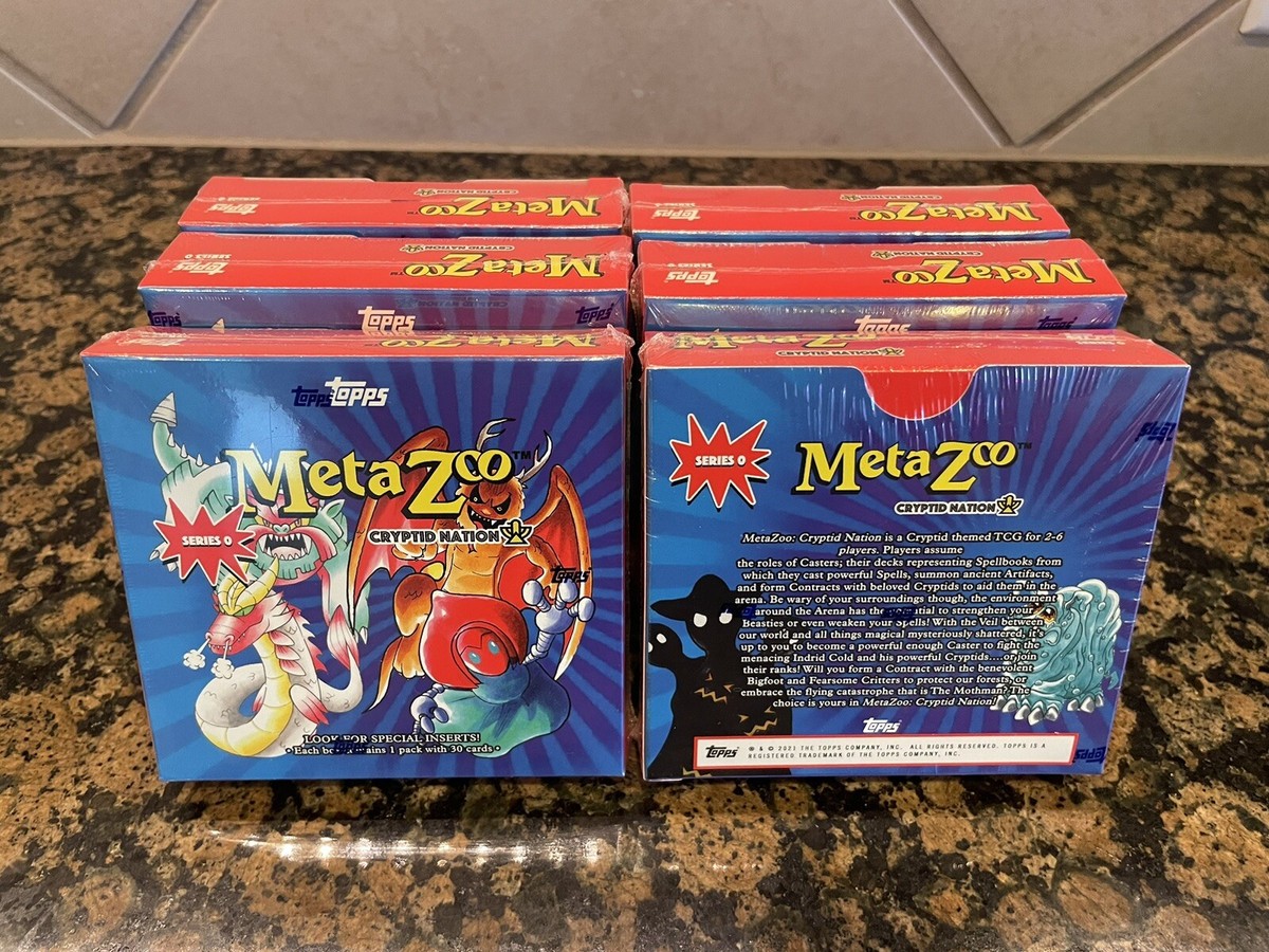 cryptid nation kickstarter edition booster box MetaZoo: 2nd and sky MetaZoo: Cryptid Nation Booster Box