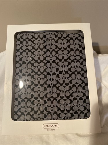 Coach Signature Molded iPad Hardshell Case Cover F66676 NIB MINI - Picture 2 of 3