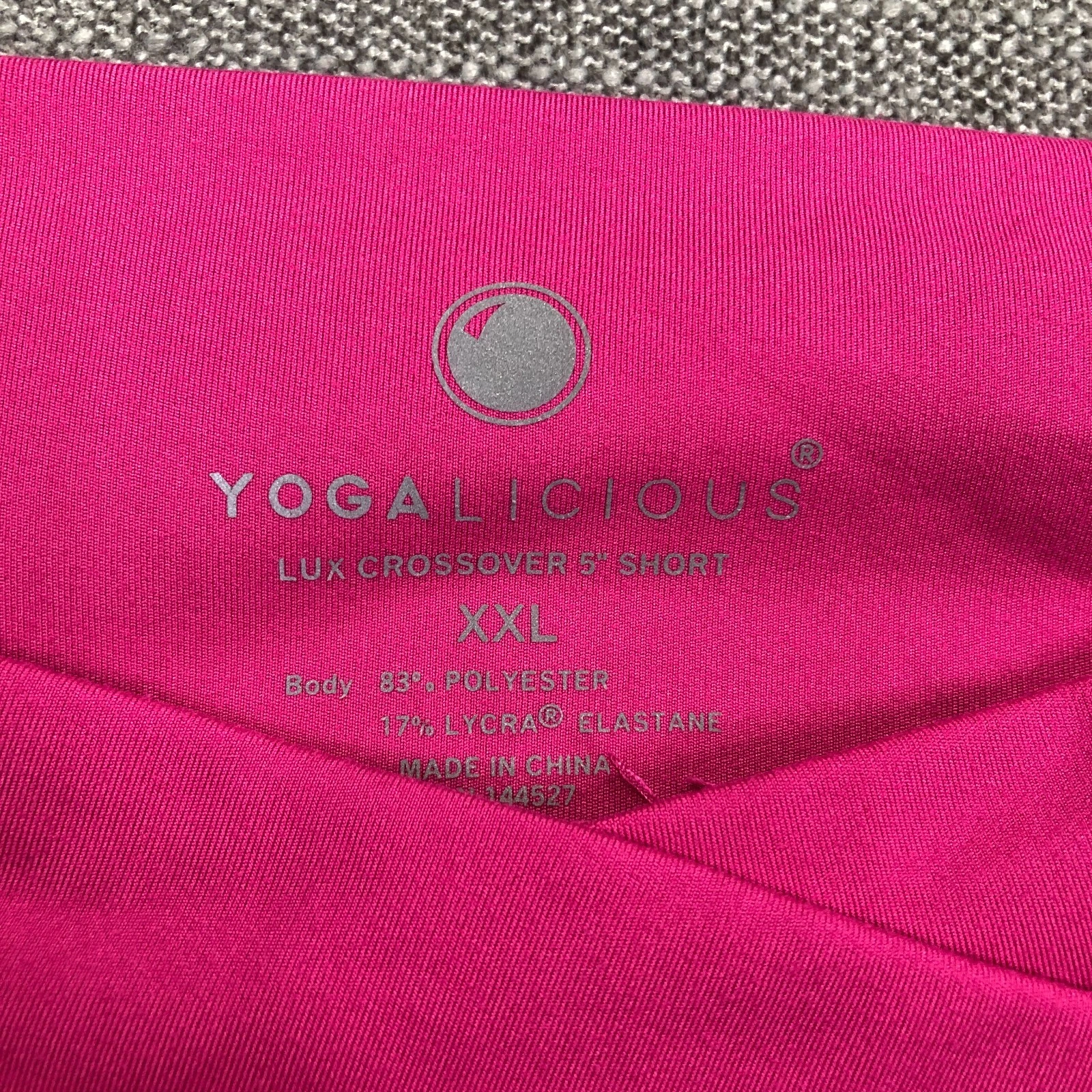 yogalicious lux crossover athleisure yoga shorts