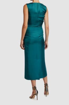 gold party dress midi Vangelis Gold Sequin Dress - Party Dresses - Evening Dress