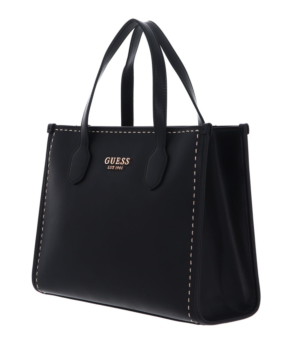 Modeherz Guess Black Satchel Bag Modeherz Guess Beuteltasche
