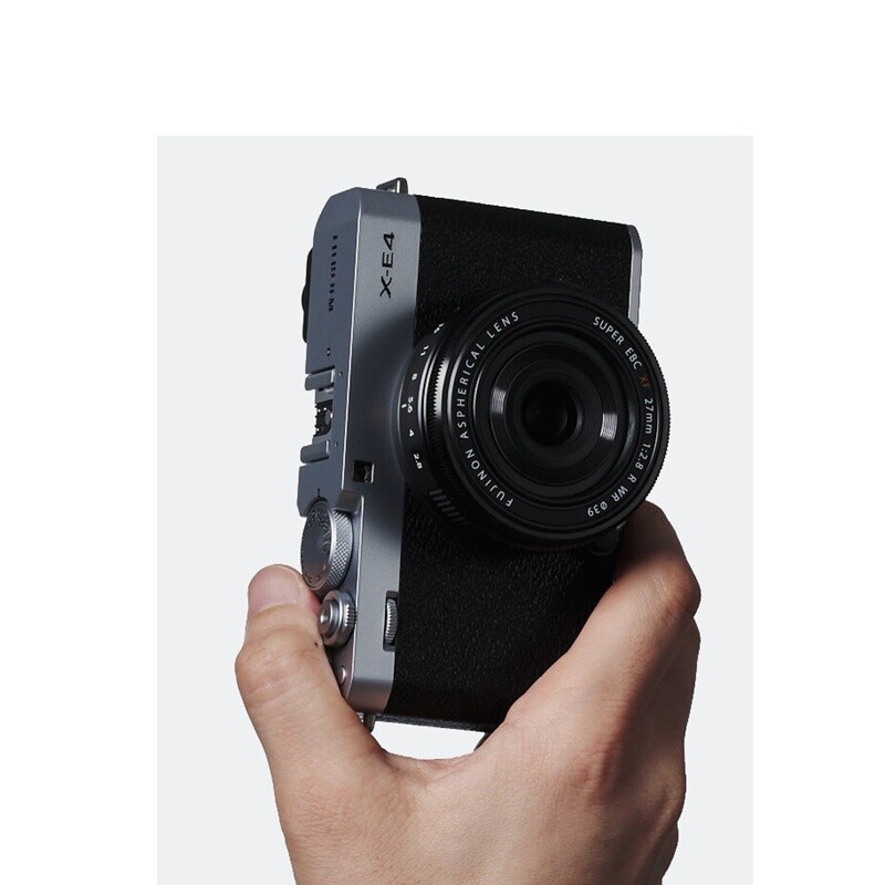 FUJIFILM X-E4 JVDiTH専用品 Ebony Wood Wooden Handgrip For Fujifilm X-E4 Camera Fuji XE4