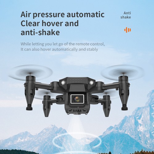 RC Drone 4K Dual Kamera FPV Altitude Hold Quadrocopter mit Akku (Schwarz) - Bild 8 von 12