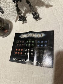 Lego Bionicle Toa Nuva Onua Nuva (8566) Complete Figure:working Arms, Cano,Instr