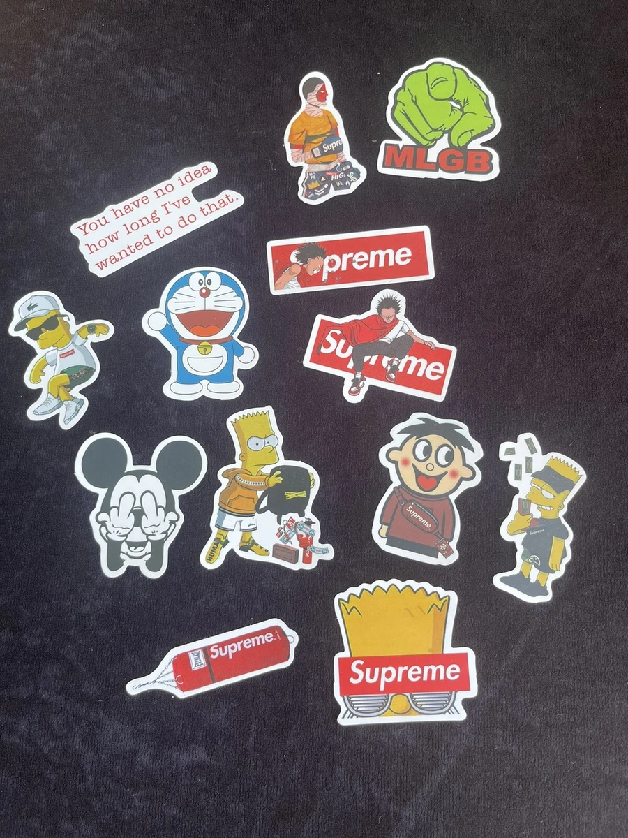 Louis Vuitton, Other, Brand New Louis Vuitton X Supreme X Yeezy Bart  Simpson Sticker