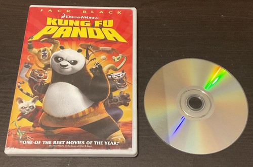 KUNG FU PANDA 1 & 2 DVD 2 MOVIE LOT COLLECTION JACK BLACK DREAMWORKS - Picture 4 of 5