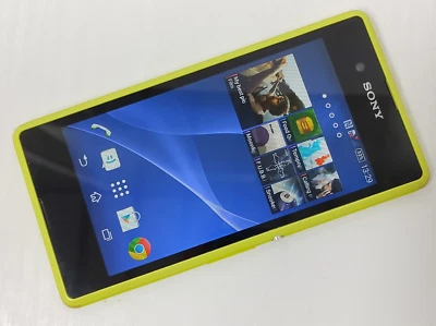 Sony Xperia E3 D2203 4GB UNLOCKED Smartphone - Yellow 2014 - Image 1 of 4