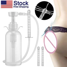 Women Enema Anal Vaginal irrigator Enemator Douche Cleaner Bottle Pump 300ML