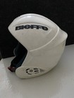 Bieffe Snow Ski Helmet BSB 1 Racing Junior Kids XS Extra Small 52-53 ITALY WHITE