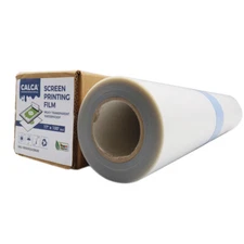 CALCA 17in x 100FT Roll Waterproof Inkjet Transparency Film for Screen Printing