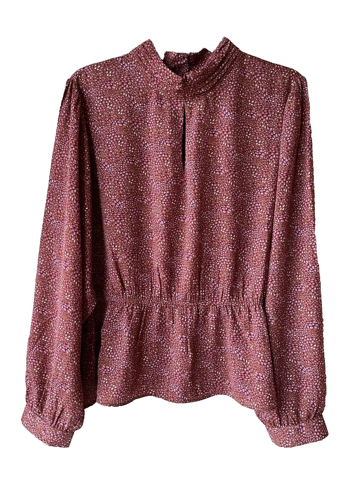 Camisetas geométrico Plisado para Mujeres