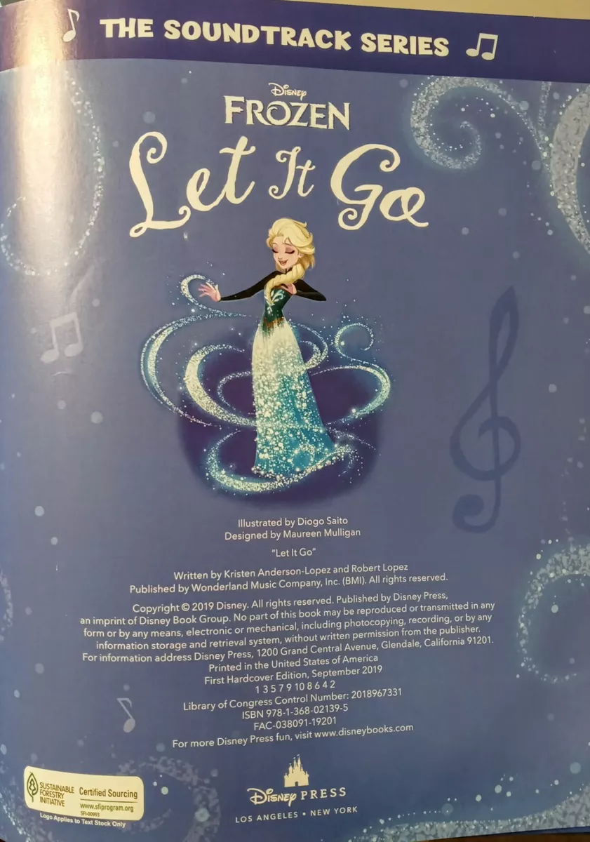 Let It Go Lyrics Frozen To Print