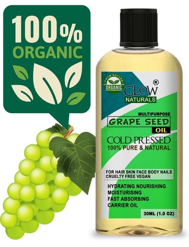 ACEITE DE SEMILLA DE UVA 100% Puro Orgánico Natural Prensado en Frío Sin Refinar Piel Cabello Cara Reino Unido - Imagen 3 de 5