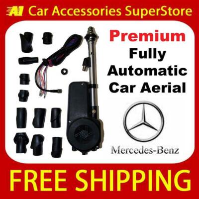 Mercedes Premium Auto Antenne Elektro Automatik Multi Head 12 V 12 Volt Flügel Fit