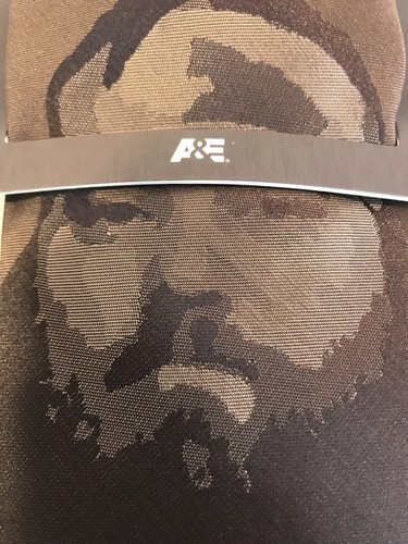 Corbata de cuello Duck Dynasty Willie Robertson A&E negra de poliéster para hombre (T2) - Imagen 2 de 5