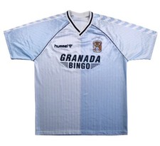 Coventry City 1987/88 Hummel Home Football Shirt XL 80s Vintage Soccer Jersey