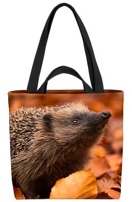 Igel Herbst Laub Blätter Tasche Garten Haustier Ostern Wandern Natur kinder kin