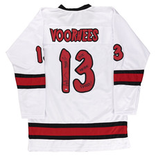 Ari Lehman Signed Hockey Jersey Inscribed Twice- Friday the 13th Jason Voorhees