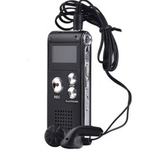 Digital Voice Recorder Sound Audio Recorder Dictaphone Recorder MP3 Player-8GB
